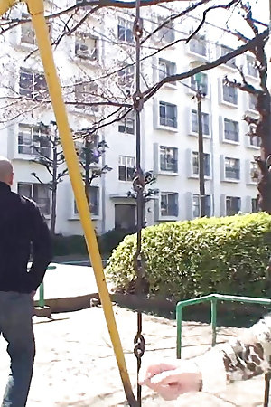 Japanese Chick Hitomi Kanou Gets Picked Up Fucked and Creampied