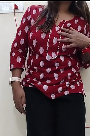 Mona Aunty fingering her pussy and press boobs