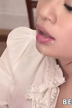 Dirty asian mom supplies amazing Japanese blowjob - uncensored XXX JAV!