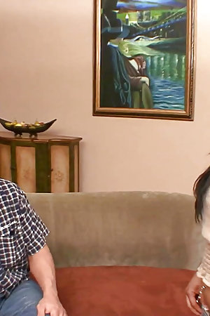 Fresh pussy Lana Violet a slut with dark hair gets her pussy