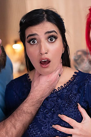 Fake Hostel - Shy Pakistani sister has sexual awakening in exciting threesome with British couple