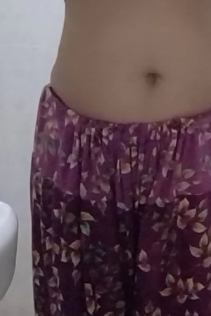 Busty Teen Gets Peeked on in Shower & Start masturbating in Bathroom!