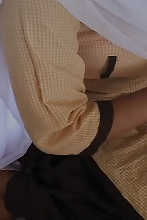 The teacher took the school girl to the room alone and inserted the in the ass.