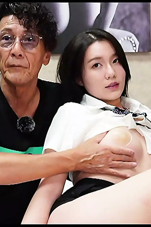 Horny Japan Hentai Crashes Beauty's Live Show, Teases Her Wet Pussy & Perky Tits