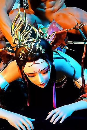 3D Animation - Beauty goddess #47