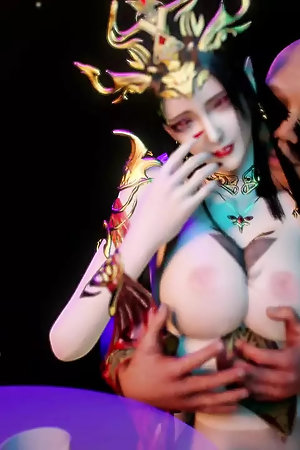 3D Animation - Beauty goddess #45