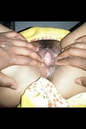 Hot sexy Indian Cuckold Wife Boobs Play