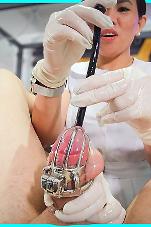 Deep Sounding Our Chastity Patient